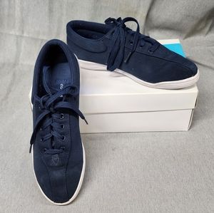 Easy Spirit AP1PS Navy Fabric Sneakers - Size 8 Medium - Anti-Gravity